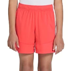 Kids All Sport Athletic Shorts Vibrant Coral And White Size XS